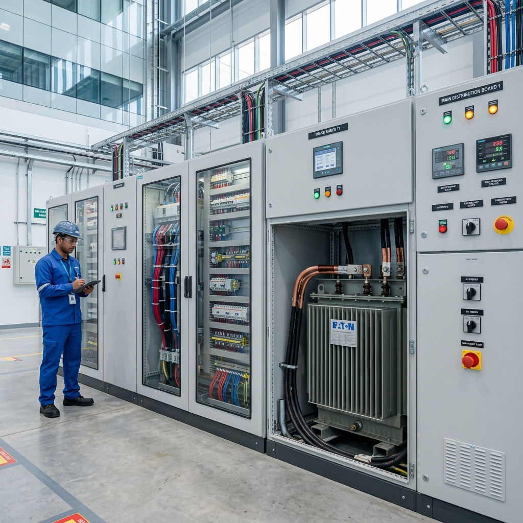 Tableros eléctricos y transformadores de media y baja tensión